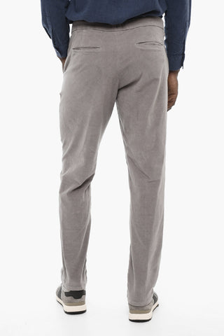 Solid Color Corduroy Pants