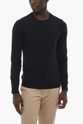 Maglia Girocollo Leggera in Lana