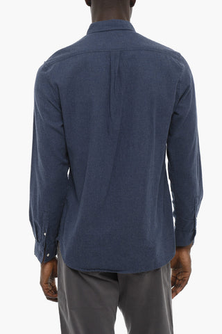 Cotton Shirt with Double Breast Pocket