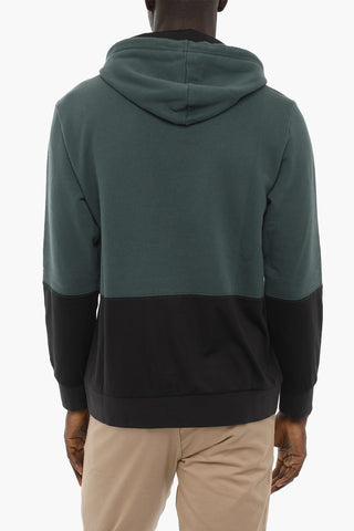 PENN-RICH Double Fabric Color Block Hoodie