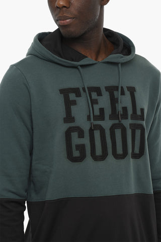 PENN-RICH Double Fabric Color Block Hoodie