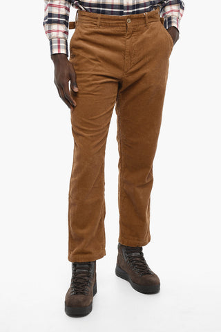 Solid Color Corduroy Pants