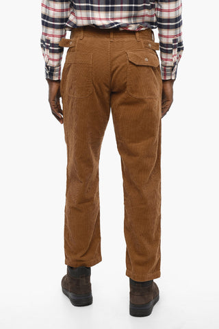 Solid Color Corduroy Pants
