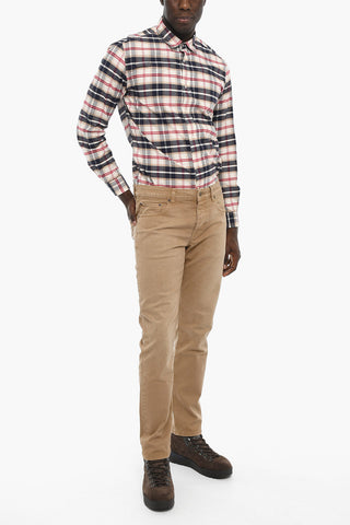 Jeans Tapered Fit in Cotone Stretch 18cm