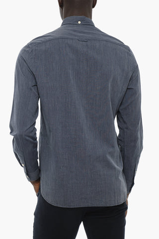 Denim Button-Down Shirt 