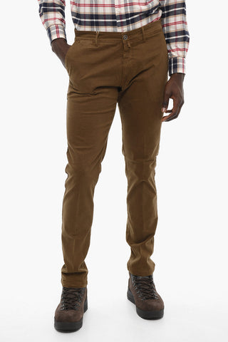 PENN-RICH Pantaloni Chino Slim Fit in Cotone Stretch