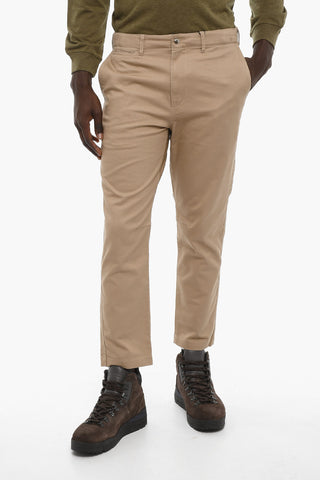 Cotton Blend Tapered Fit Chino Pants
