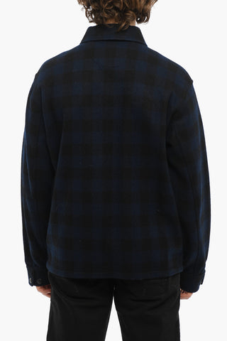 Overshirt TIMBER In Misto Lana a Quadri Buffalo