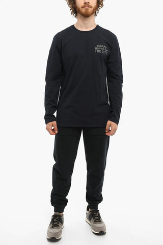 PENN-RICH T-Shirt Girocollo NATURE CALLING a Manica Lunga