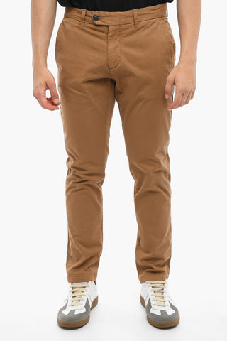 Stretch Cotton Slim Fit Chino Pants