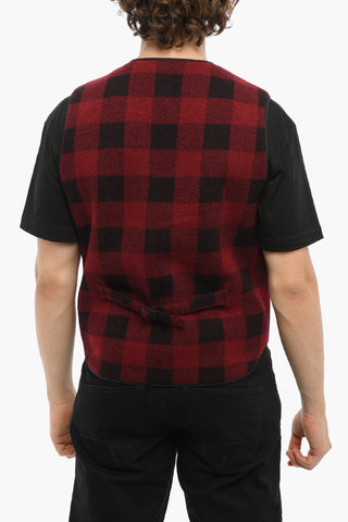 Gilet RAIL ROAD Bicolore a Quadri Buffalo