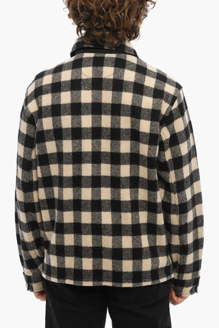 Buffalo Checked TIMBER Overshirt with Frontal Zip