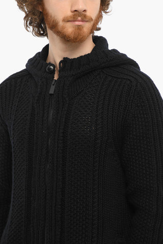 Knitted SPORT LODEN Jacket with 2-Pocket and Hood