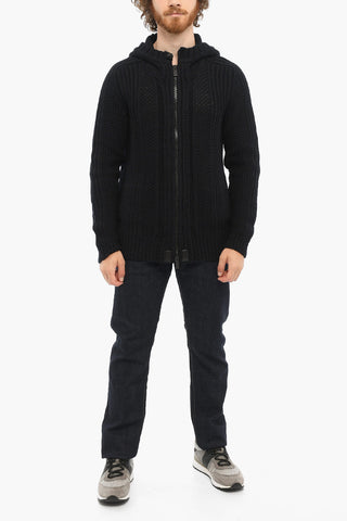 Knitted SPORT LODEN Jacket with 2-Pocket and Hood