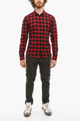 Camicia a Quadri Buffalo con Taschino