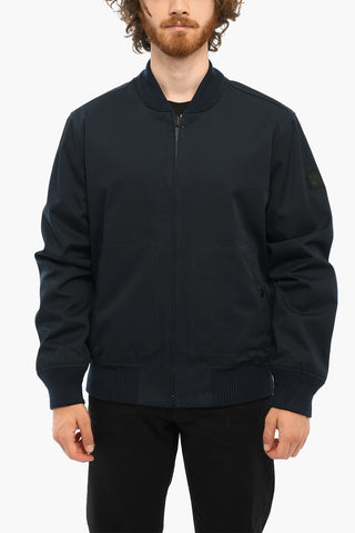 Bomber Reversibile con Chiusura Zip