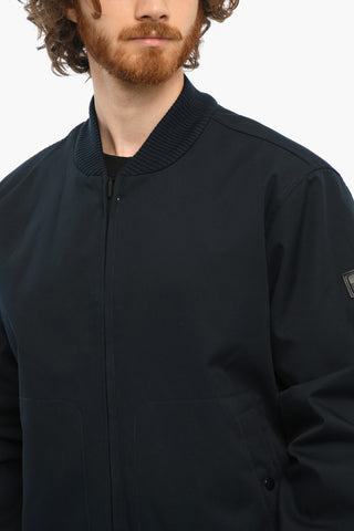 Bomber Reversibile con Chiusura Zip