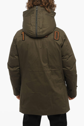 Piumino MILITARY in Cotone con Dettagli Toppe