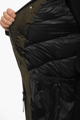 Piumino MILITARY in Cotone con Dettagli Toppe