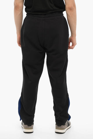 Solid Color Joggers with Ankle Buttons