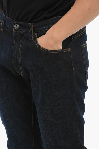 Jeans Regular Fit CRAVE in Lavaggio Scuro 18cm