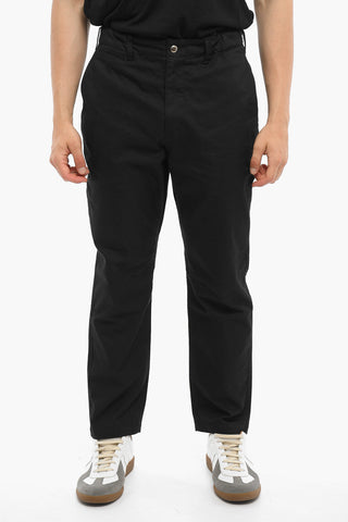 Cotton Blend Tapered Fit Chino Pants