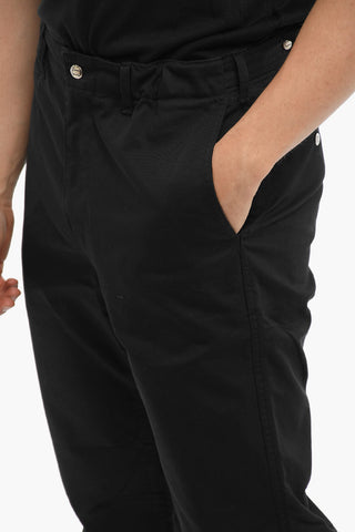 Cotton Blend Tapered Fit Chino Pants