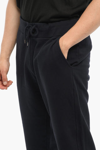 PENN-RICH Joggers in Cotone Garzato a 2 Tasche