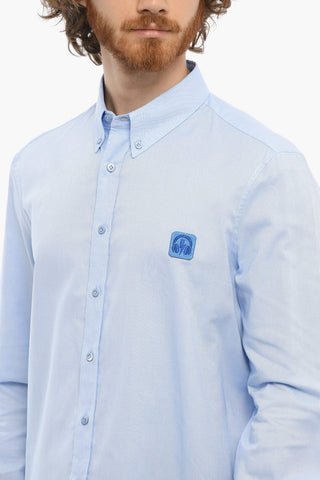 Camicia Button-Down Loose Fit in Cotone