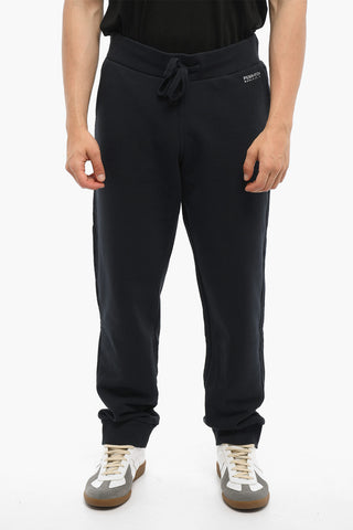PENN-RICH Joggers in Tinta Unita con Logo Ricamato