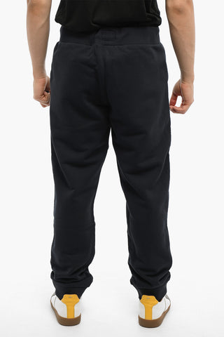 PENN-RICH Joggers in Tinta Unita con Logo Ricamato