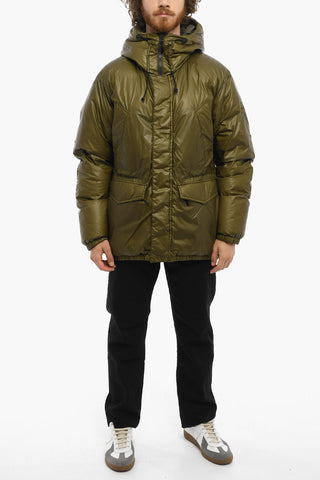 Piumino HI-LOFT MAFFLE in Nylon con Cappuccio