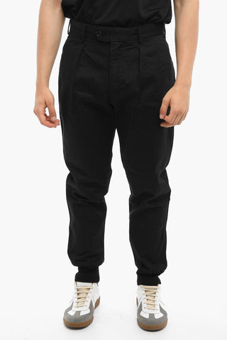 Cotton Twill SUNSET Single Pleat Pants