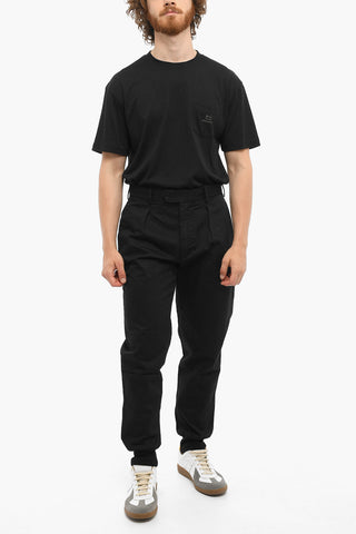 Cotton Twill SUNSET Single Pleat Pants