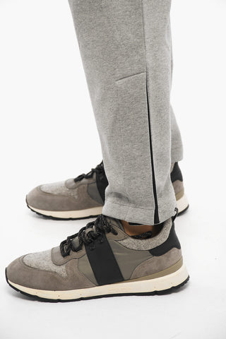 Joggers BASKET In Cotone Felpato