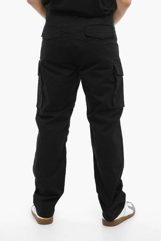 Stretch Cotton Cargo Pants