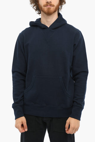 Solid Color Brushed Cotton Hoodie
