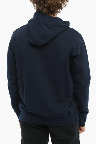 Solid Color Brushed Cotton Hoodie