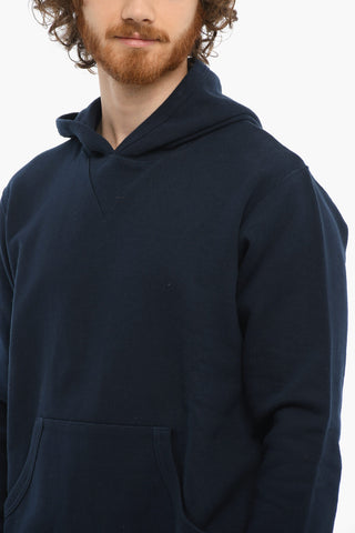 Solid Color Brushed Cotton Hoodie