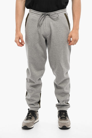 Joggers in Tinta Unita con Dettagli a Contrasto