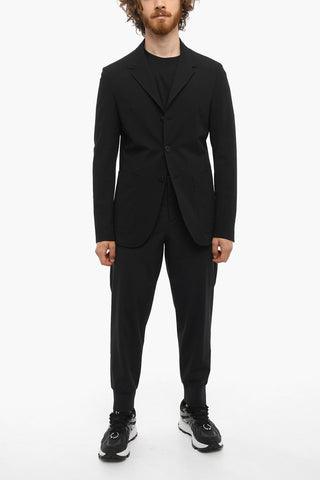 Unlined Slim Fit 3 Buttons Blazer
