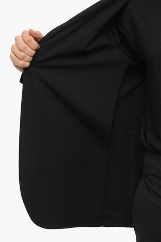 Unlined Slim Fit 3 Buttons Blazer
