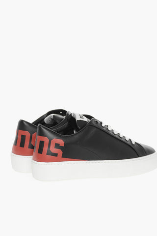 Logo Print Low-Top Sneakers With Rubber Soles