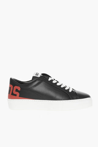 Logo Print Low-Top Sneakers With Rubber Soles