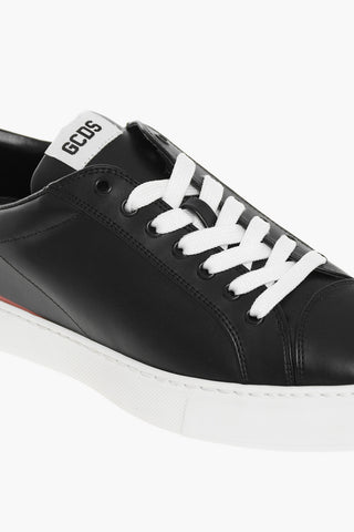 Logo Print Low-Top Sneakers With Rubber Soles