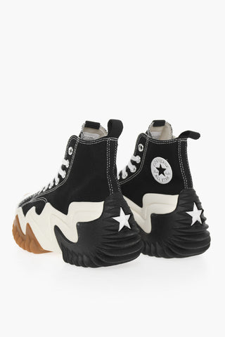 ALL STAR CHUCK TAYLOR Canvas RUN STAR MOTION High-Top Sneakers with Platform 6cm