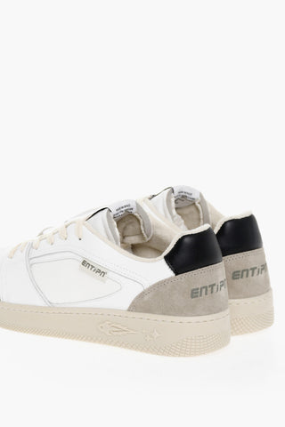 Sneakers Low-top In Pelle Con Suola In Gomma