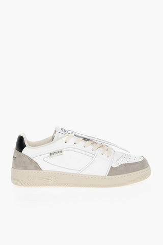 Sneakers Low-top In Pelle Con Suola In Gomma