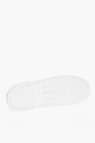DISNEY Suede Leather Low-top Sneakers Embelished With Rhinestones