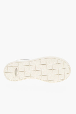 Leather MAYU Sneakers With Suede Detail And Rubber Soles
